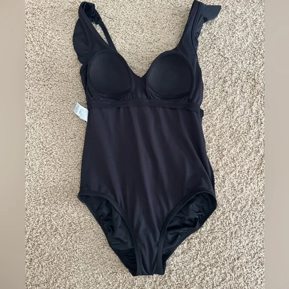 Women’s full coverage adjustable one-peice swimsuit with built in cups size 8-10 - Picture 9 of 9